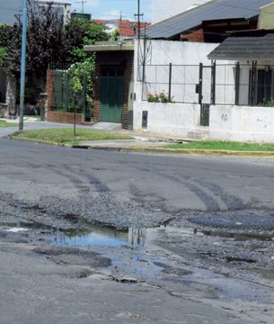 Mal estado de las calles y rutas